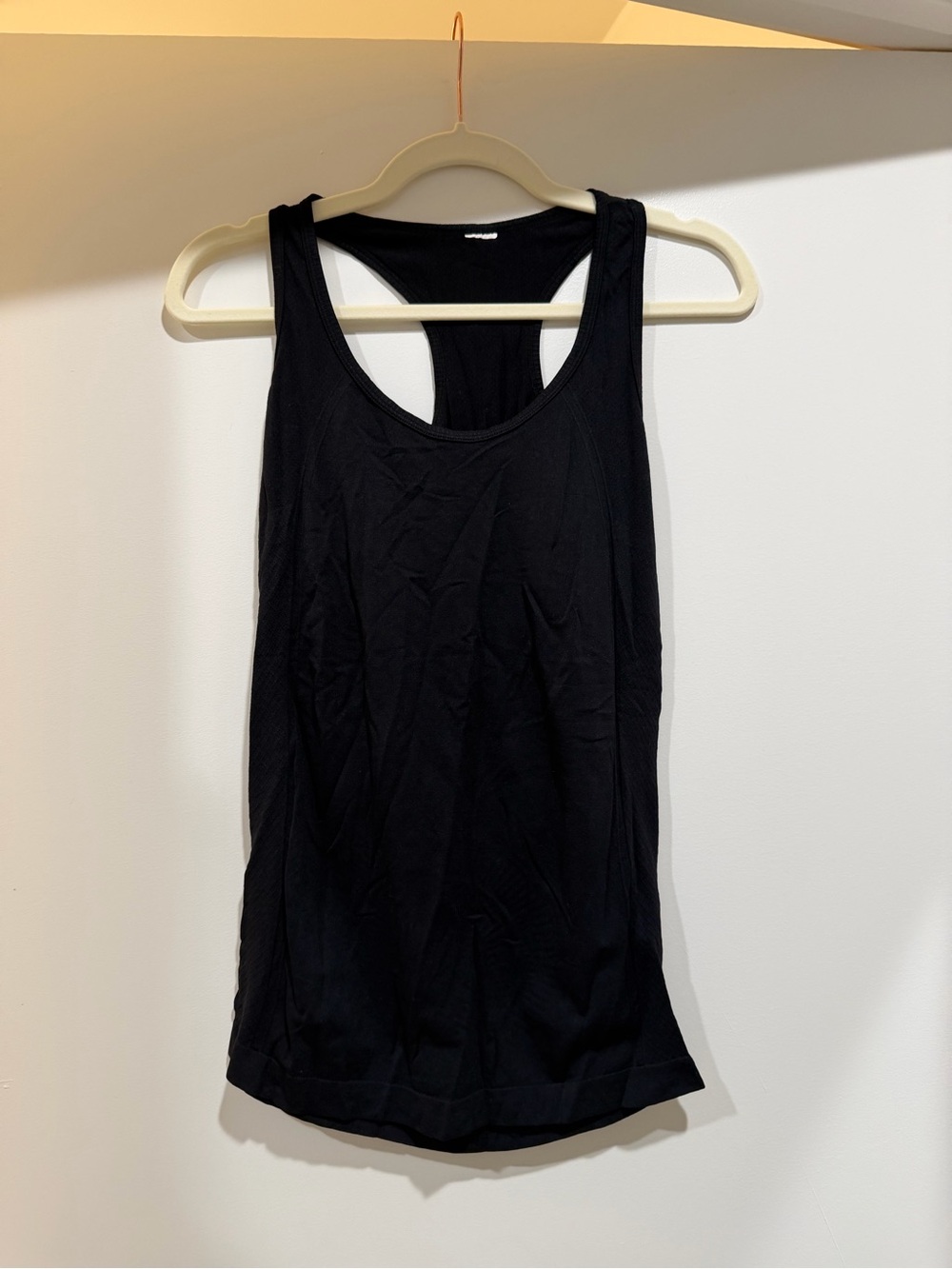 Black Racerback Tank Top - Women - Workout top